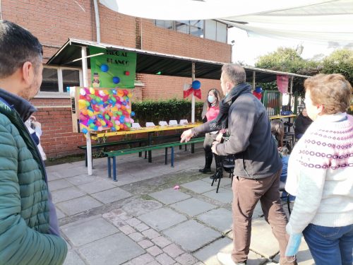 Celebración de Fiestas Patrias personal del Colegio San Marcos