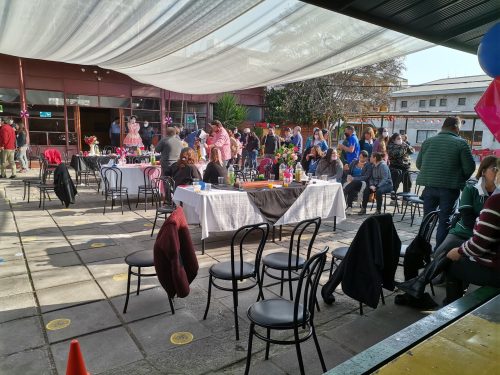 Celebración de Fiestas Patrias personal del Colegio San Marcos