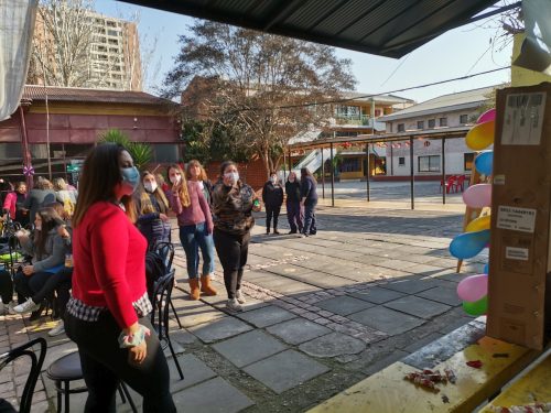 Celebración de Fiestas Patrias personal del Colegio San Marcos