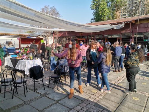 Celebración de Fiestas Patrias personal del Colegio San Marcos