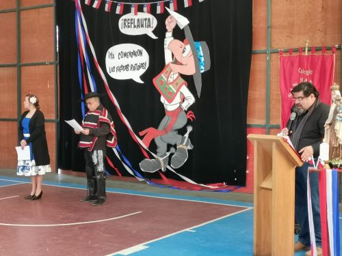 Actos Cívicos de Fiestas Patrias.
