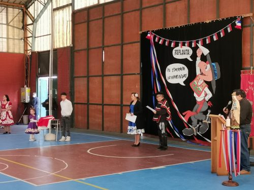Actos Cívicos de Fiestas Patrias.