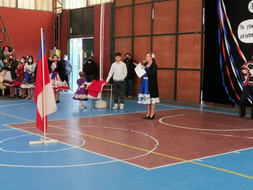 Actos Cívicos de Fiestas Patrias.