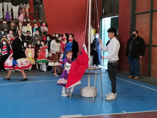 Actos Cívicos de Fiestas Patrias.