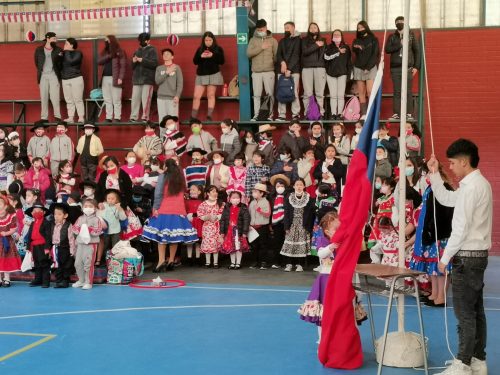 Actos Cívicos de Fiestas Patrias.