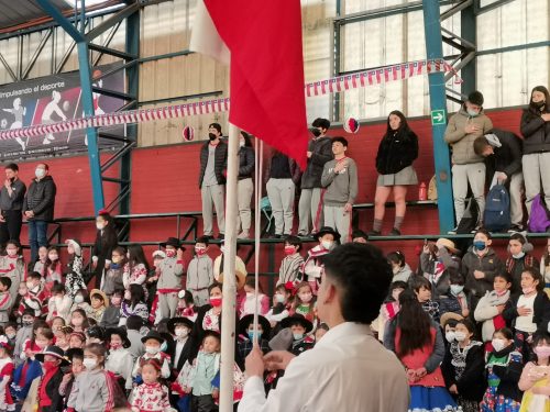 Actos Cívicos de Fiestas Patrias.