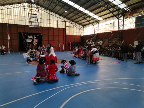 Actos Cívicos de Fiestas Patrias.