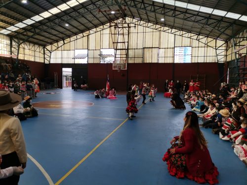 Actos Cívicos de Fiestas Patrias.