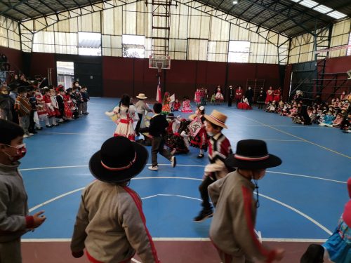 Actos Cívicos de Fiestas Patrias.