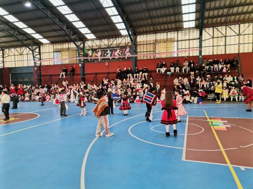 Actos Cívicos de Fiestas Patrias.