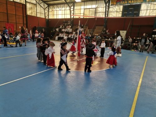 Actos Cívicos de Fiestas Patrias.