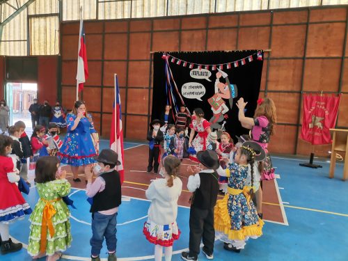 Actos Cívicos de Fiestas Patrias.