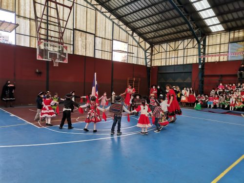 Actos Cívicos de Fiestas Patrias.