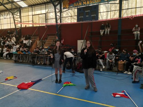 Actos Cívicos de Fiestas Patrias.