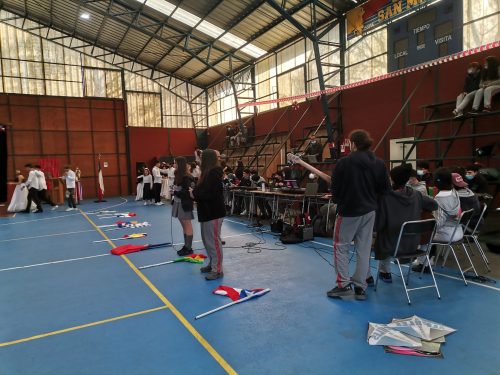 Actos Cívicos de Fiestas Patrias.