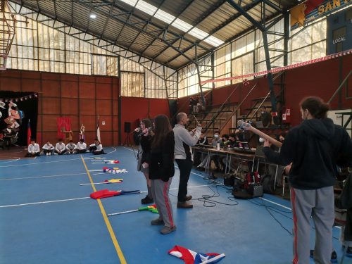 Actos Cívicos de Fiestas Patrias.