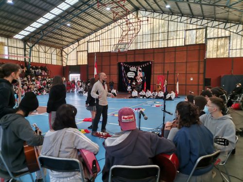 Actos Cívicos de Fiestas Patrias.