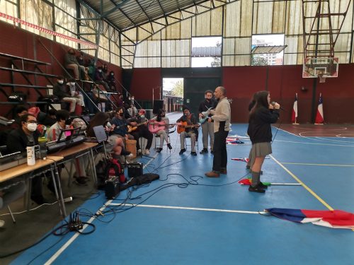 Actos Cívicos de Fiestas Patrias.