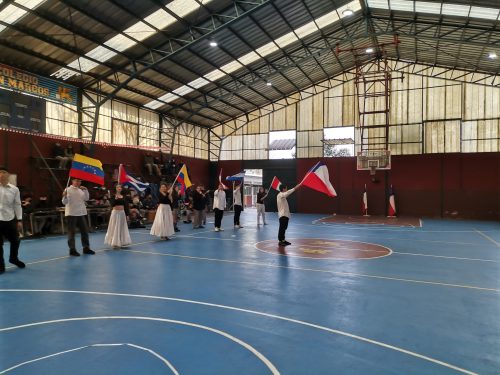 Actos Cívicos de Fiestas Patrias.