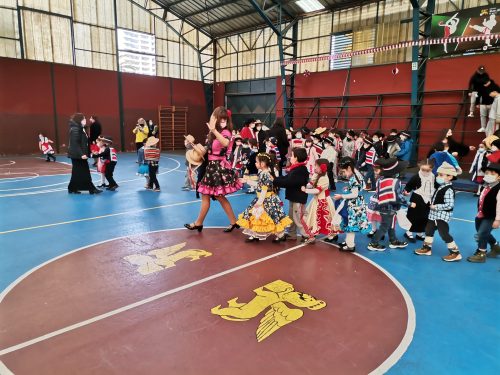 Actos Cívicos de Fiestas Patrias.
