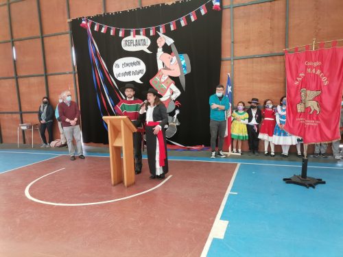 Actos Cívicos de Fiestas Patrias.