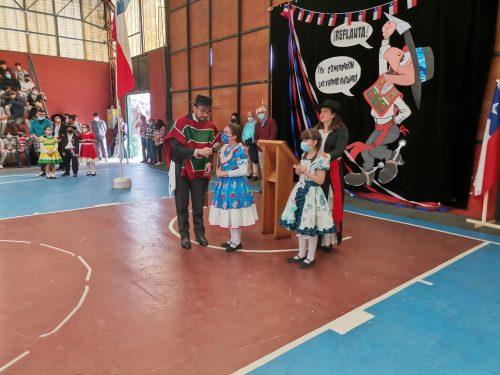 Actos Cívicos de Fiestas Patrias.