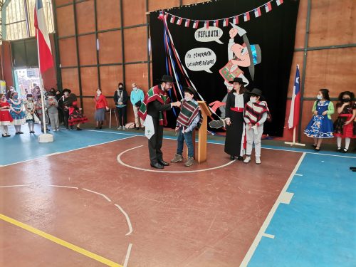 Actos Cívicos de Fiestas Patrias.
