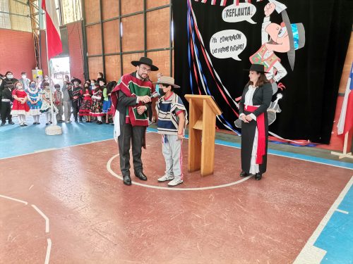 Actos Cívicos de Fiestas Patrias.