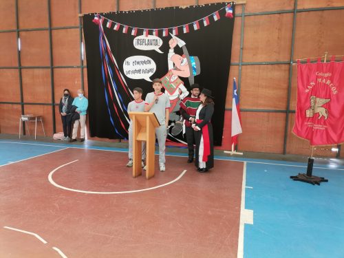Actos Cívicos de Fiestas Patrias.