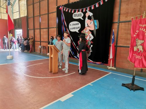 Actos Cívicos de Fiestas Patrias.