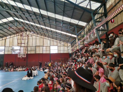 Actos Cívicos de Fiestas Patrias.
