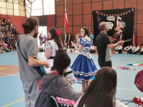 Actos Cívicos de Fiestas Patrias.