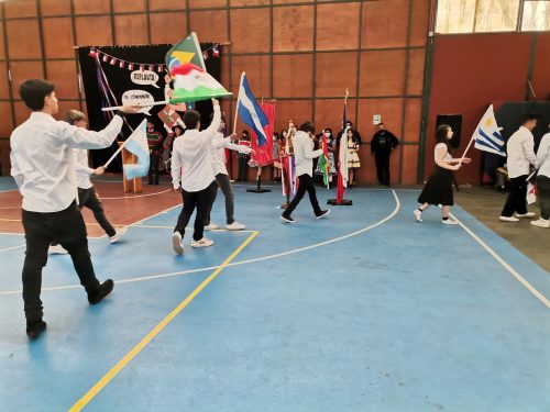 Actos Cívicos de Fiestas Patrias.