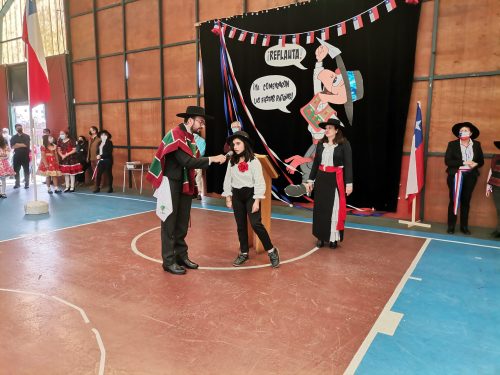 Actos Cívicos de Fiestas Patrias.