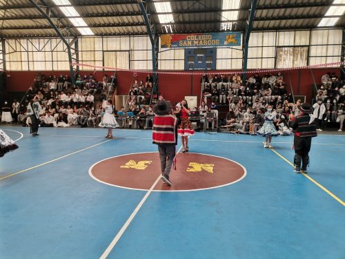 Actos Cívicos de Fiestas Patrias.