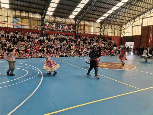 Actos Cívicos de Fiestas Patrias.