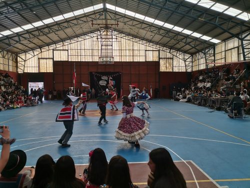 Actos Cívicos de Fiestas Patrias.