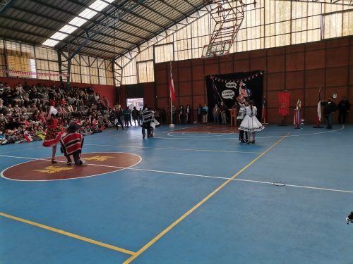 Actos Cívicos de Fiestas Patrias.