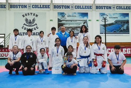 ¡El Karate se vivió con todo en las Olimpiadas BostonEduca!