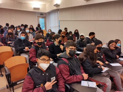 VISITA UNIVERSIDAD  A LA ADOLFO IBÁÑEZ