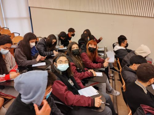 VISITA UNIVERSIDAD  A LA ADOLFO IBÁÑEZ
