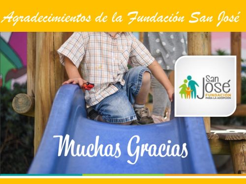 AGRADECIMIENTOS DE LA FUNDACIÓN SAN JOSÉ
