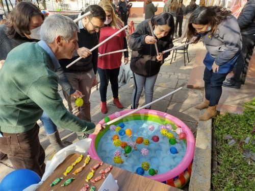 Celebración de Fiestas Patrias personal del Colegio San Marcos