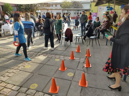Celebración de Fiestas Patrias personal del Colegio San Marcos