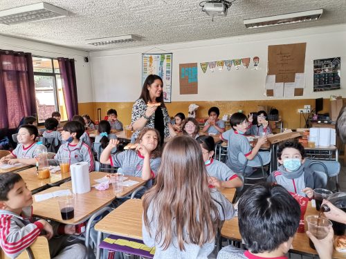 Saludo de los estudiantes a sus profesores(as)