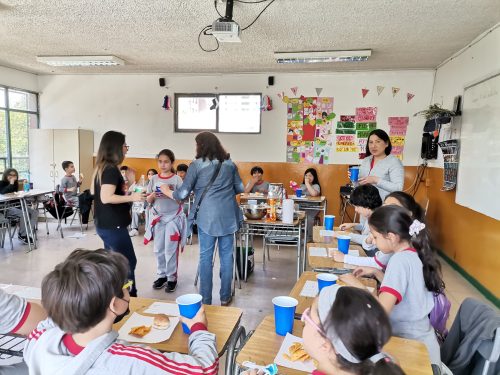 Saludo de los estudiantes a sus profesores(as)