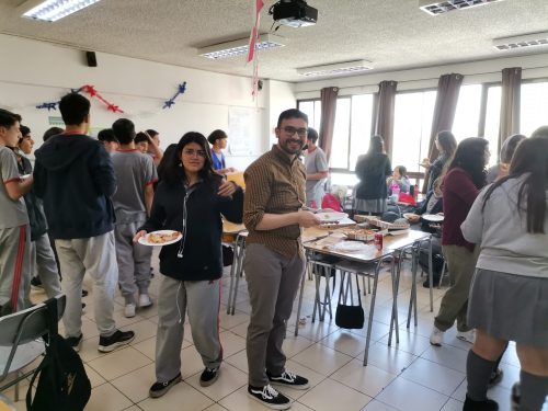 Saludo de los estudiantes a sus profesores(as)
