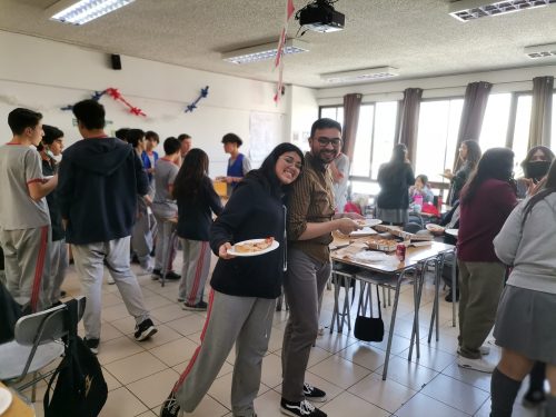 Saludo de los estudiantes a sus profesores(as)