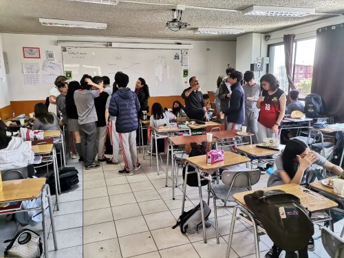 Saludo de los estudiantes a sus profesores(as)