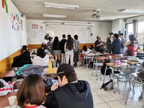 Saludo de los estudiantes a sus profesores(as)